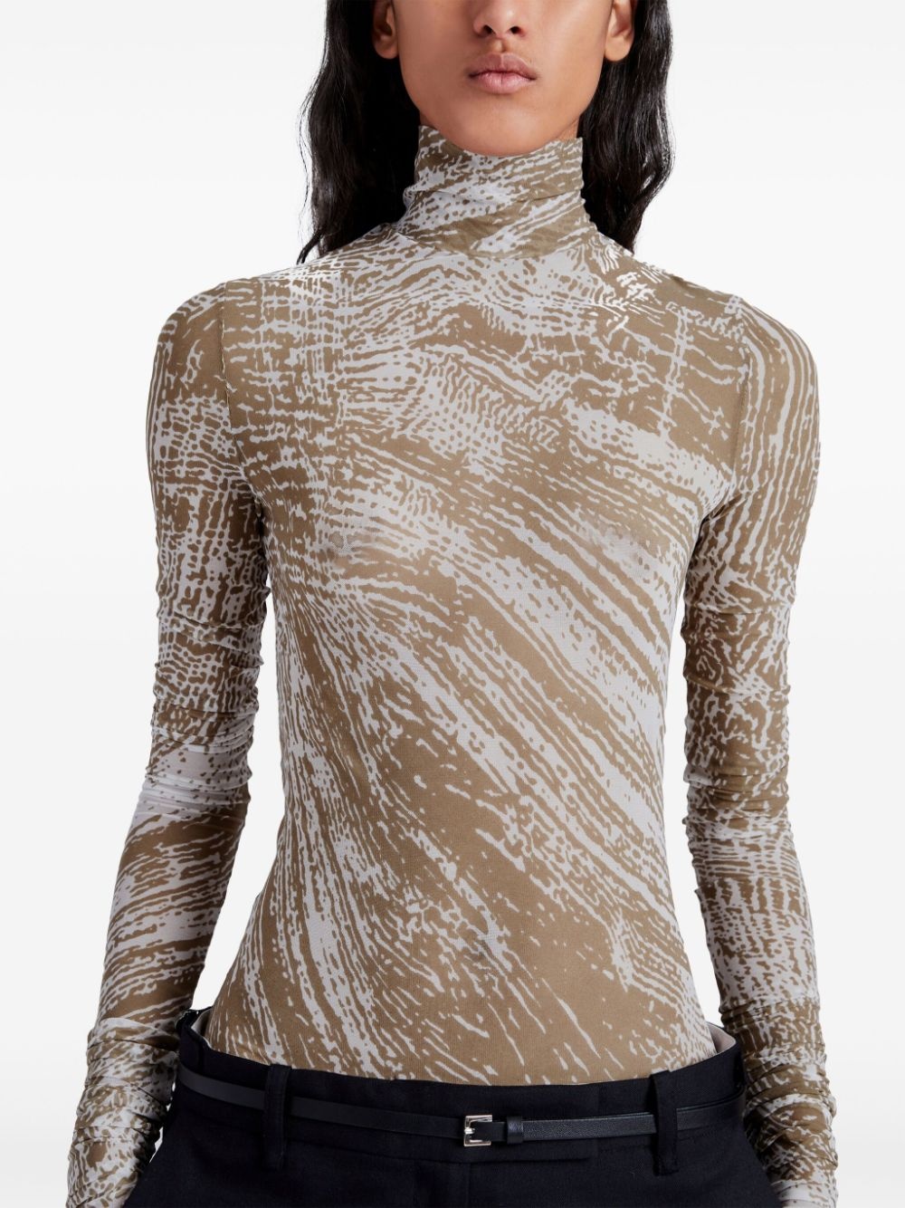 Rio printed jersey top - 6