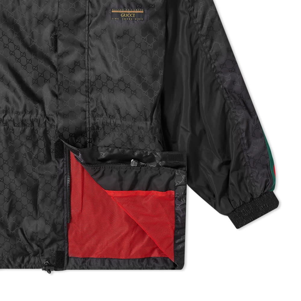 Gucci GRG Tape Gg Nylon Windbreaker - 4