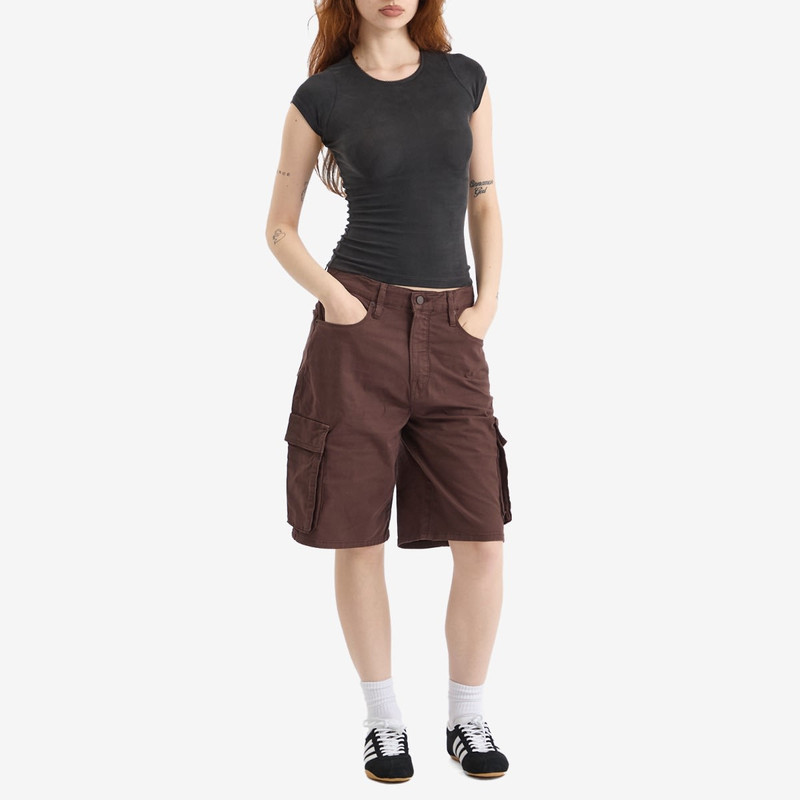 GOOD AMERICAN Good American Twill Cargo Short outlook