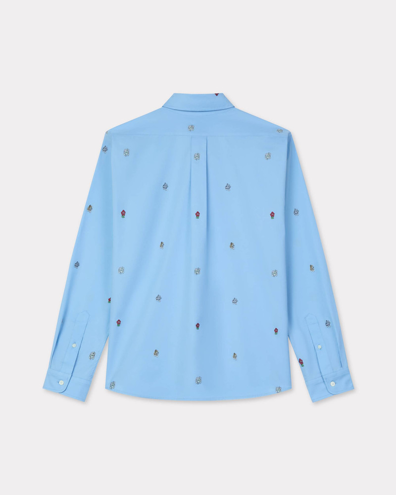 KENZO 'KENZO by Verdy' casual embroidered shirt in cotton outlook