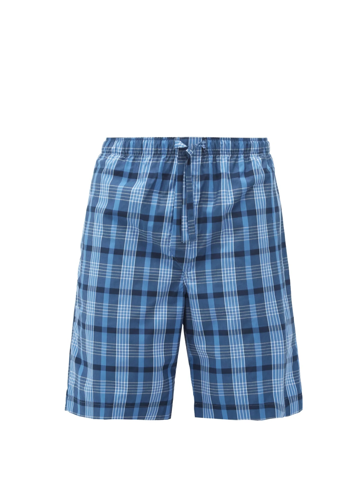 Barker checked cotton shorts - 1