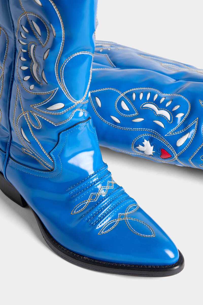 D2 OVER-THE-KNEE COWBOY BOOTS - 5