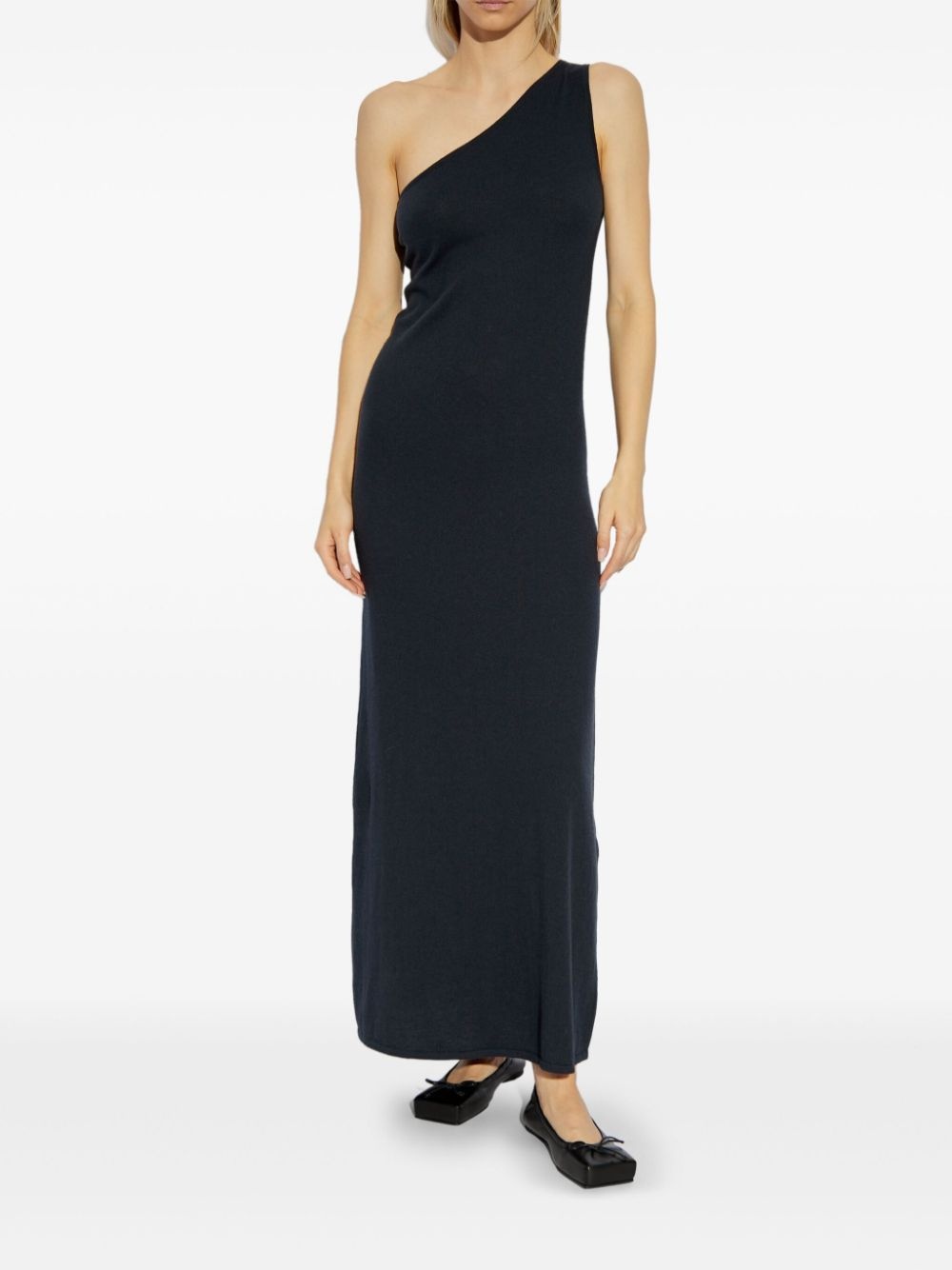 one-shoulder maxi dress - 3