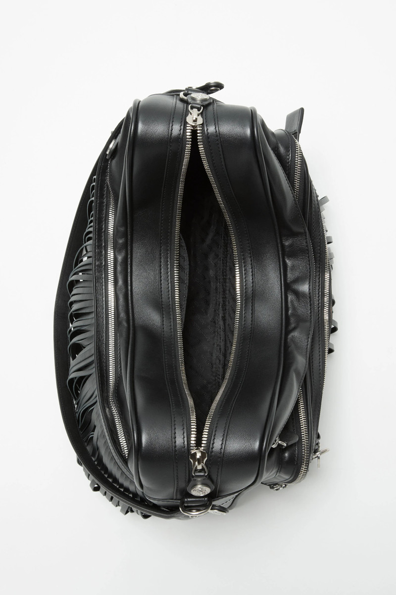 Camero Camera Fringed Shoulder Bag - Black 4