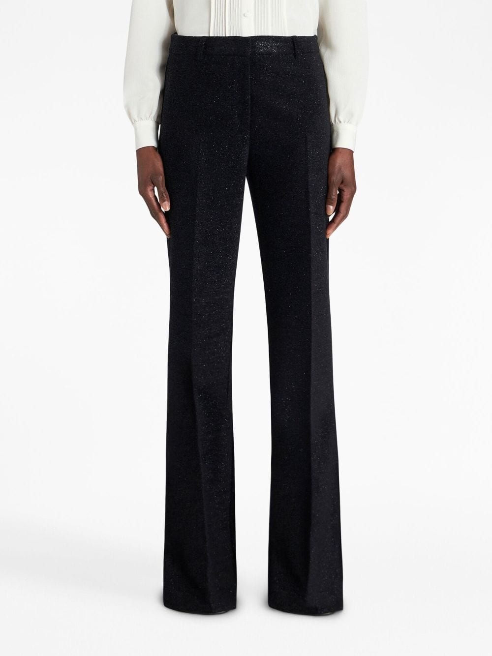 glittered tailored trousers - 3