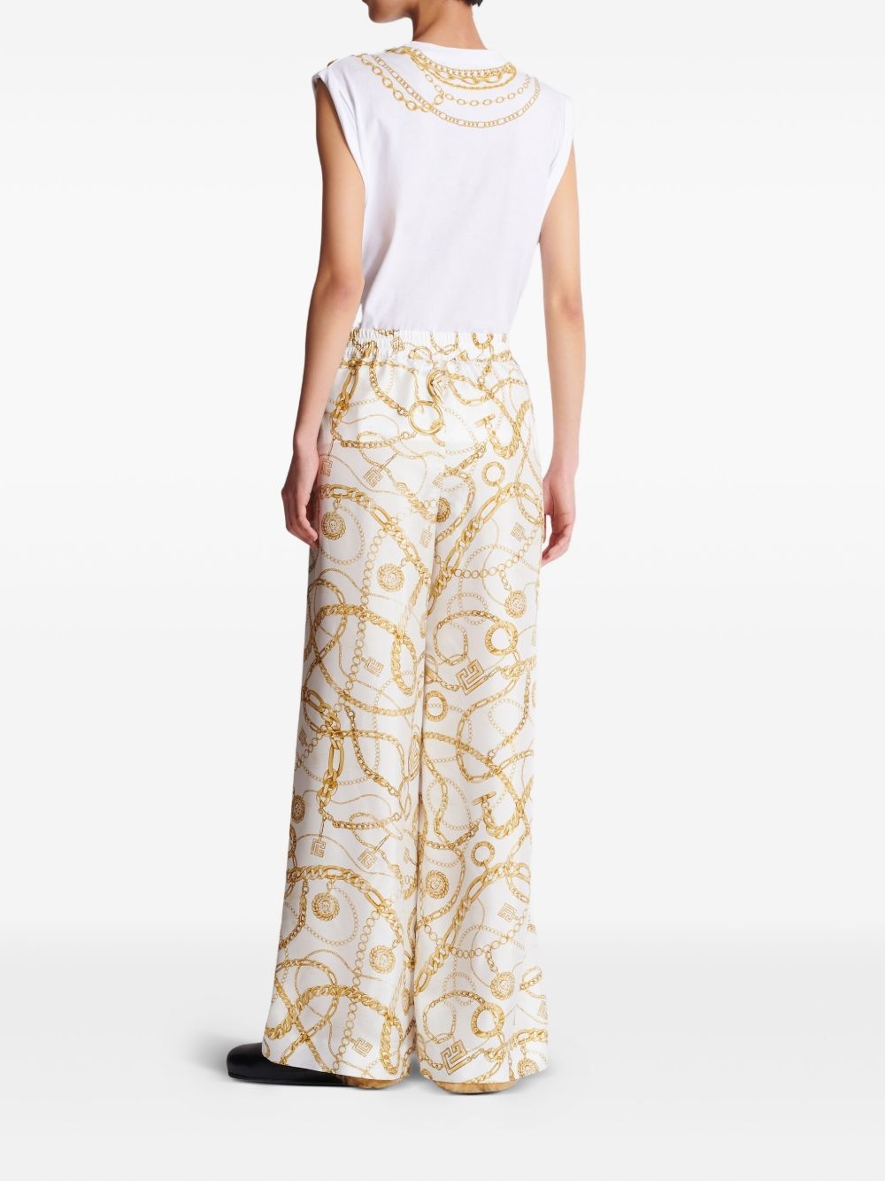 silk trousers - 4