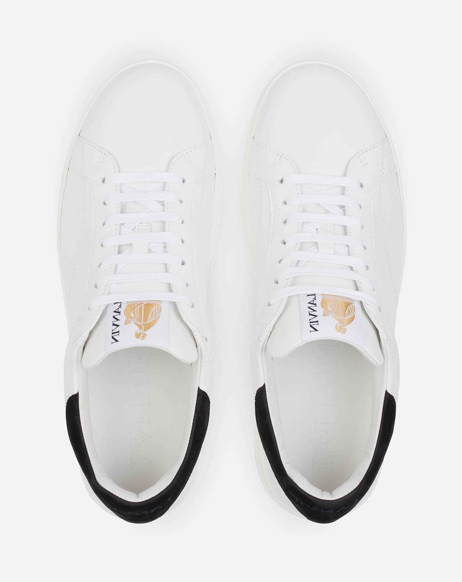 DDB0 LEATHER AND SUEDE SNEAKERS - 3