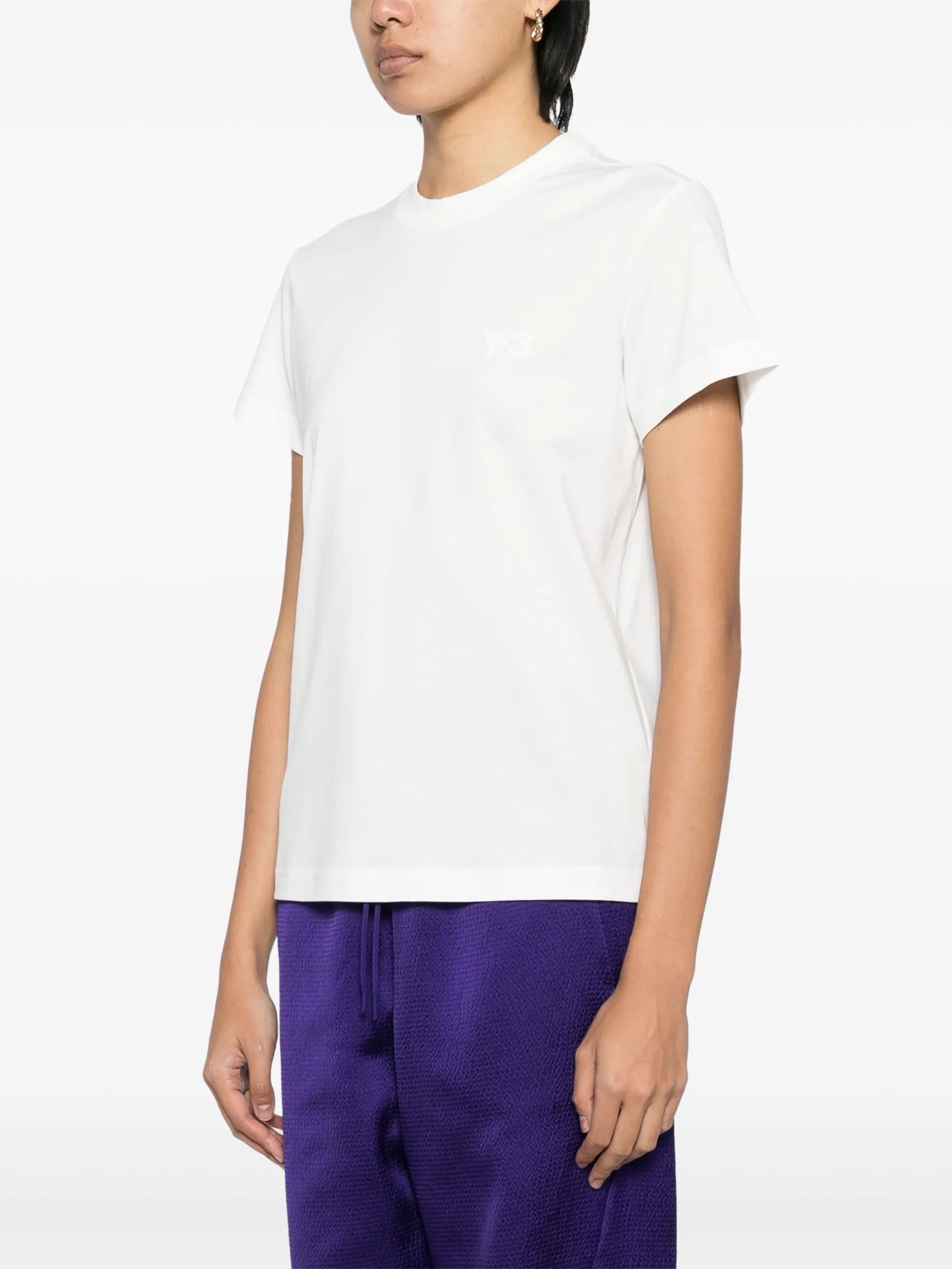 Y-3 Logo-print Cotton T-shirt - 2
