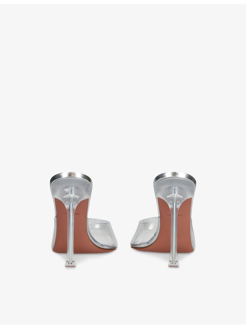 Alexa 95 PVC Heeled Mules - 4