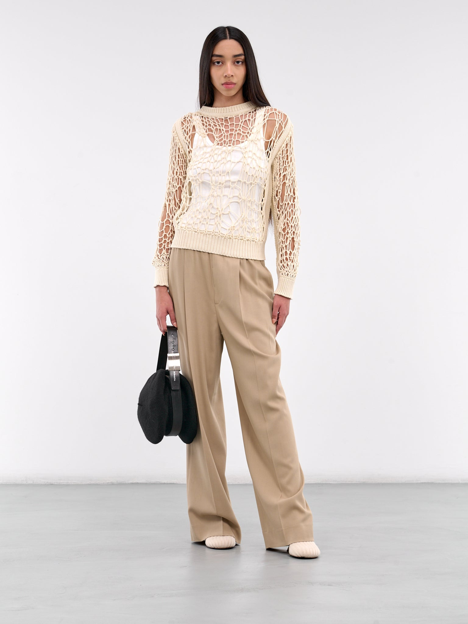 Open Knit Sweater - 6