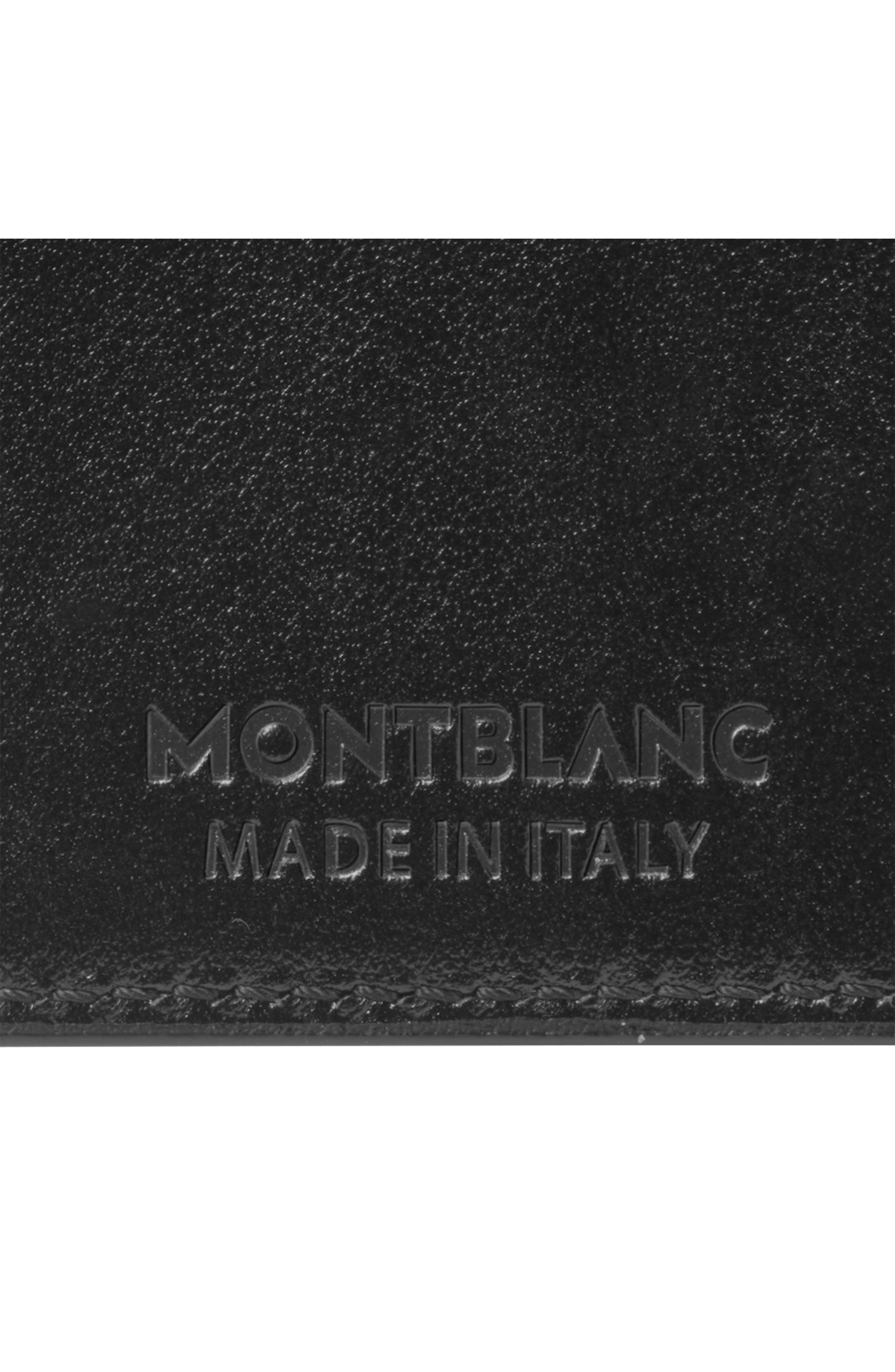 Montblanc Meisterstück Leather Card Case in Black at Nordstrom - 5