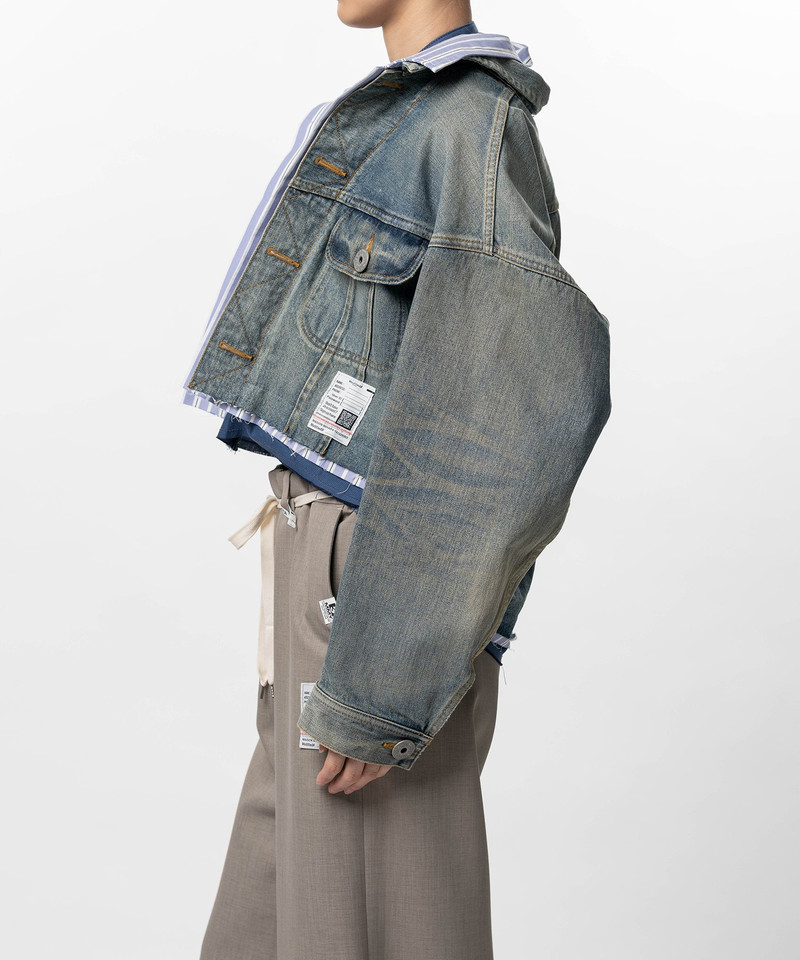 Triple Layered Denim Jacket 9