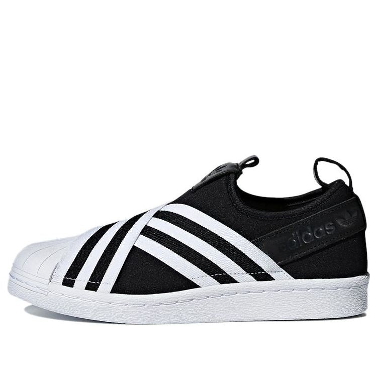 (WMNS) adidas Superstar Slip-On 'Core Black' AC8582 - 1