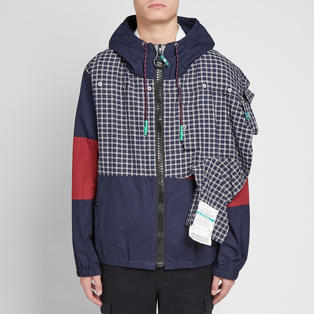 Maison MIHARA YASUHIRO Border Shirt Parka - 7