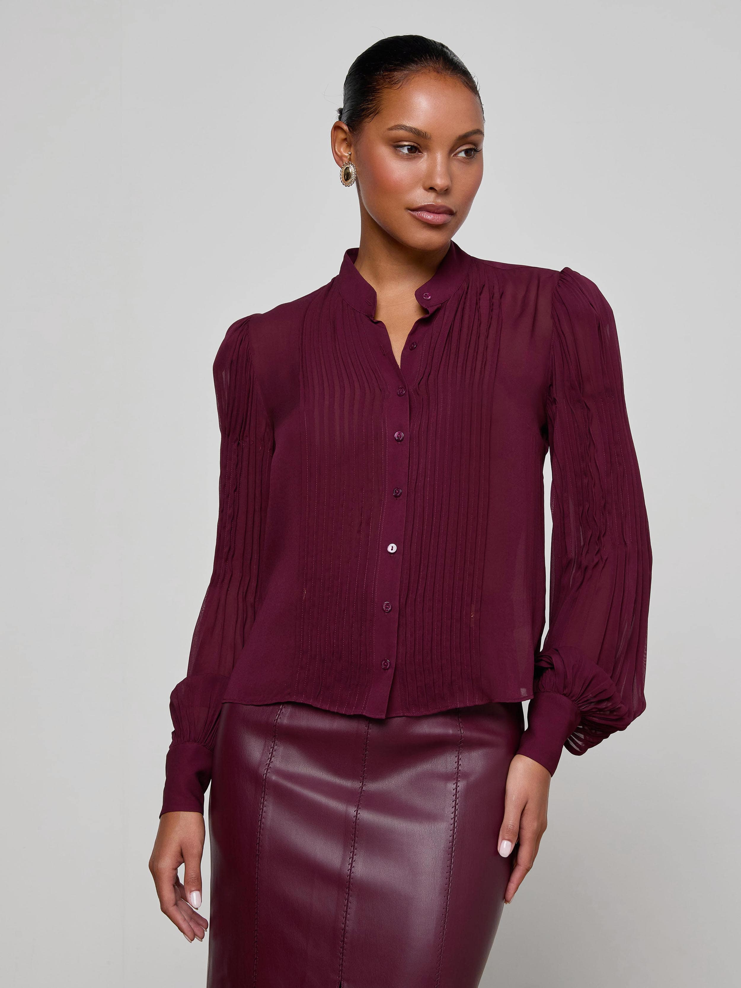 Noor Pleated Blouse - 2