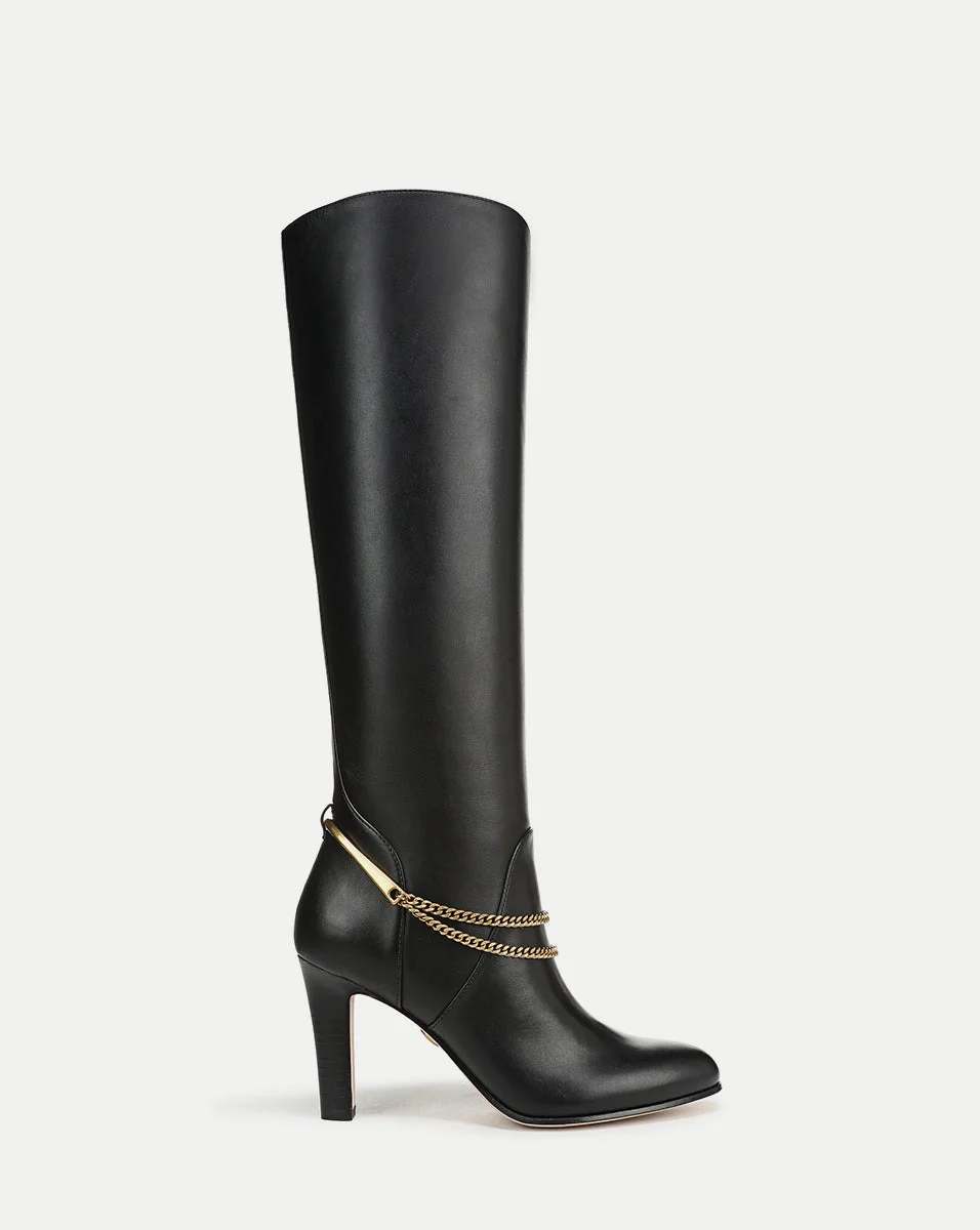 TARIAN TALL CHAIN BOOT - 1