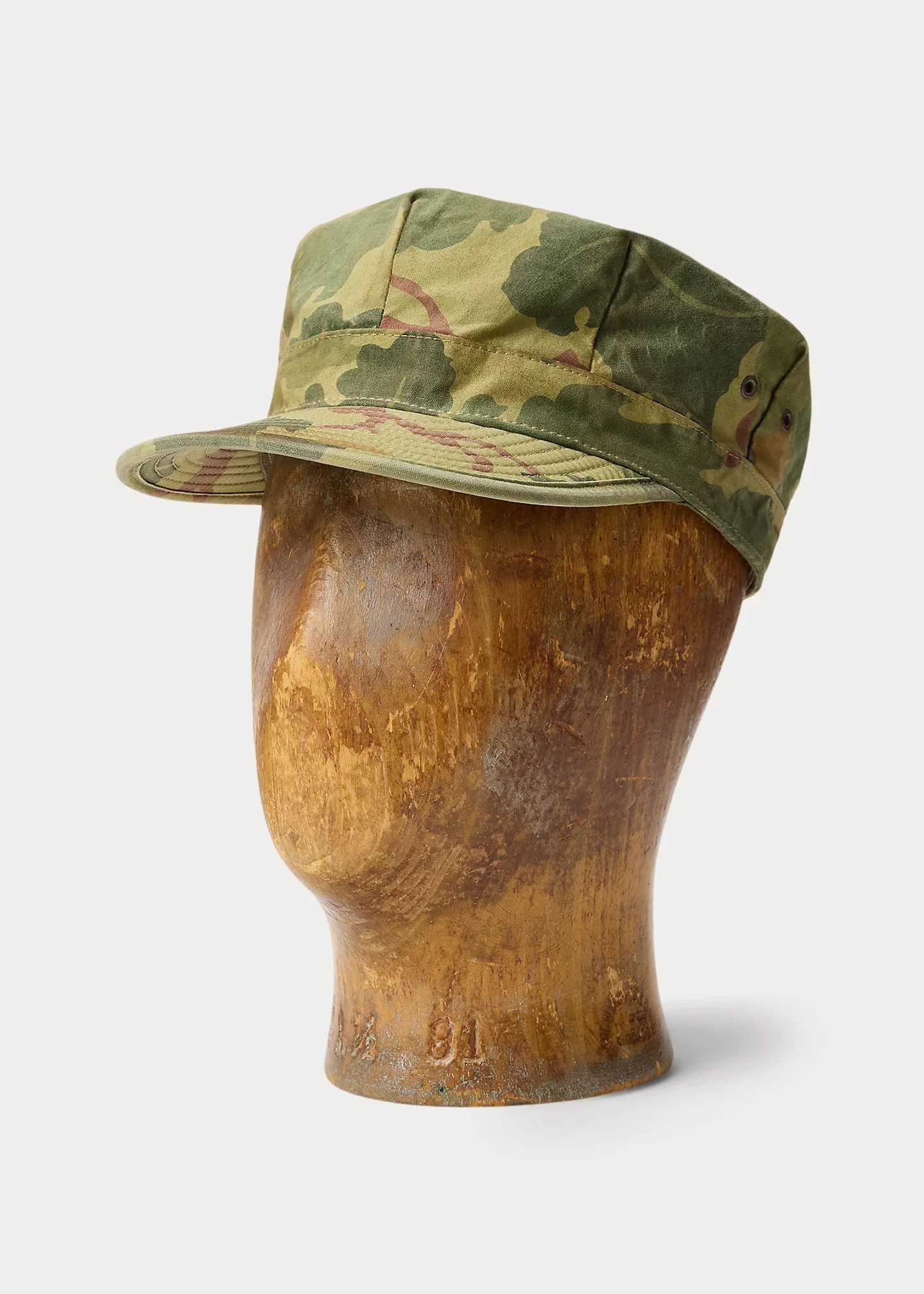 Camo Poplin Cap - 1