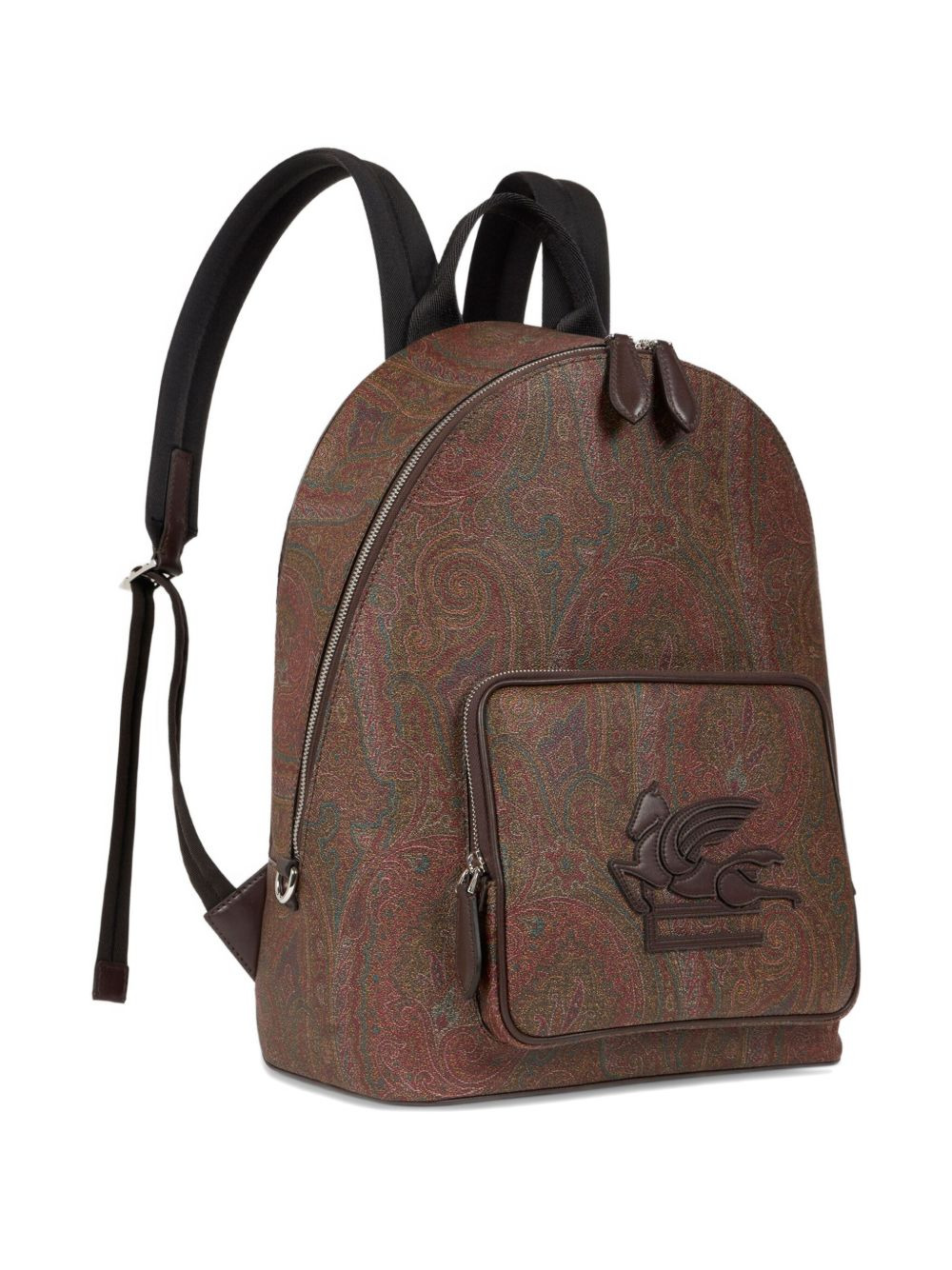 paisley-jacquard backpack - 5