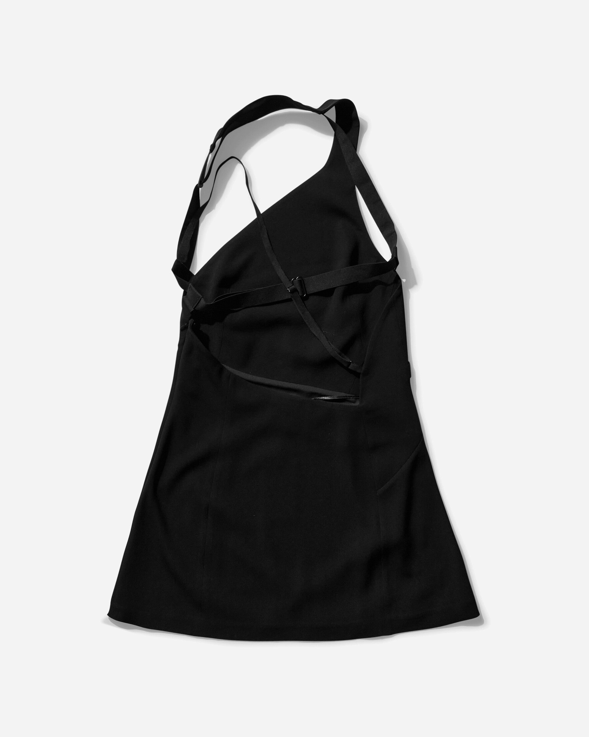 Women's Halter Dress Black - 2
