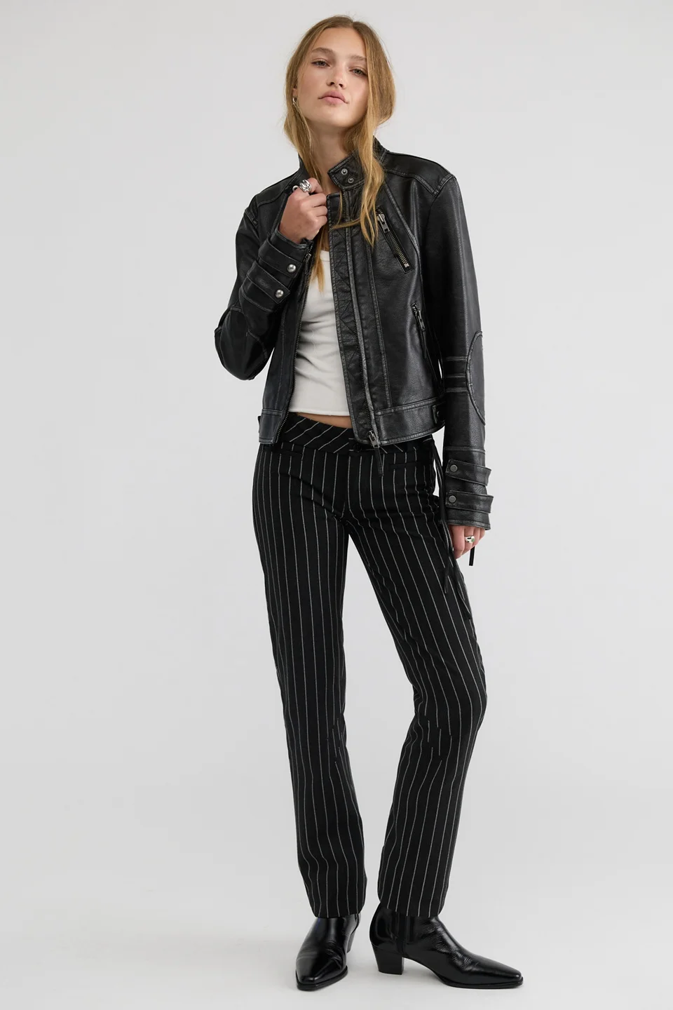 Quinn Ultra Low-Rise Slim Trousers - 1