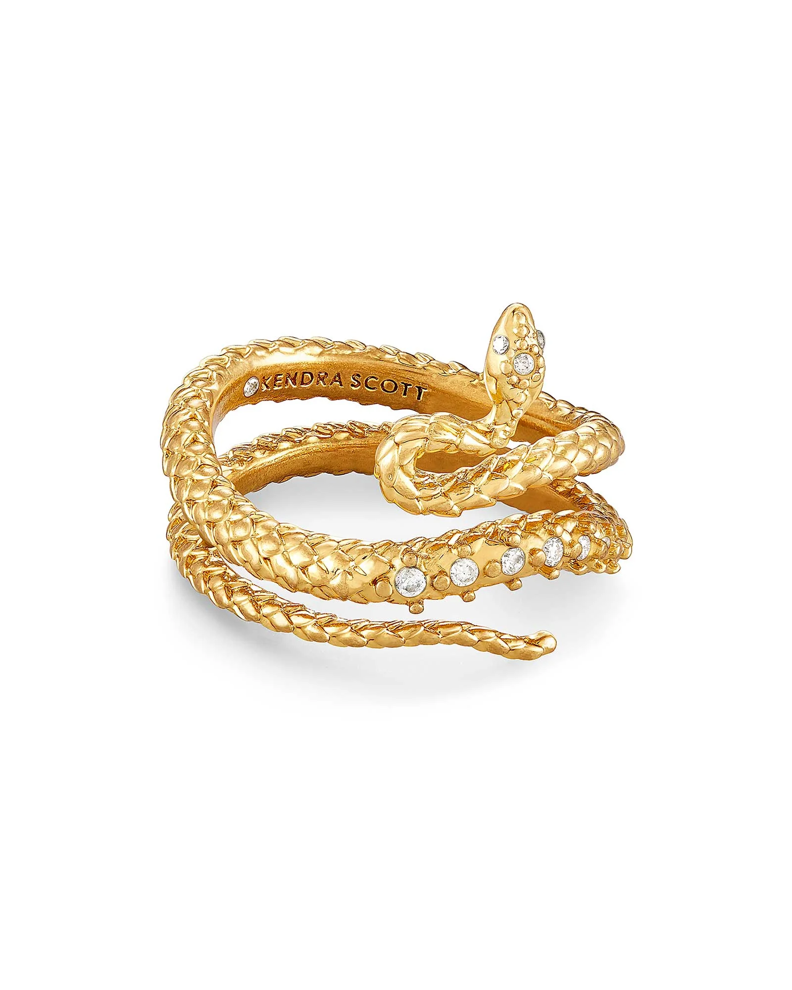 Phoenix Wrap Ring in Vintage Gold - 1
