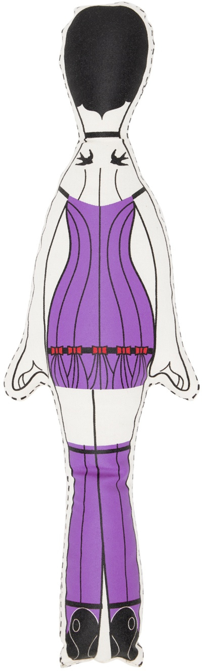 ANNA SUI SSENSE Exclusive Purple 'Anna Sui' Doll outlook