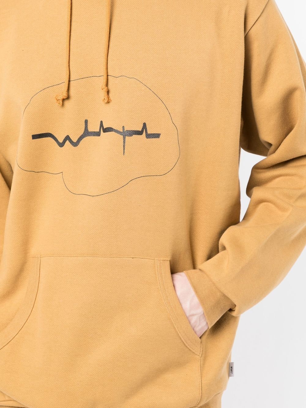 graphic-print pullover hoodie - 5