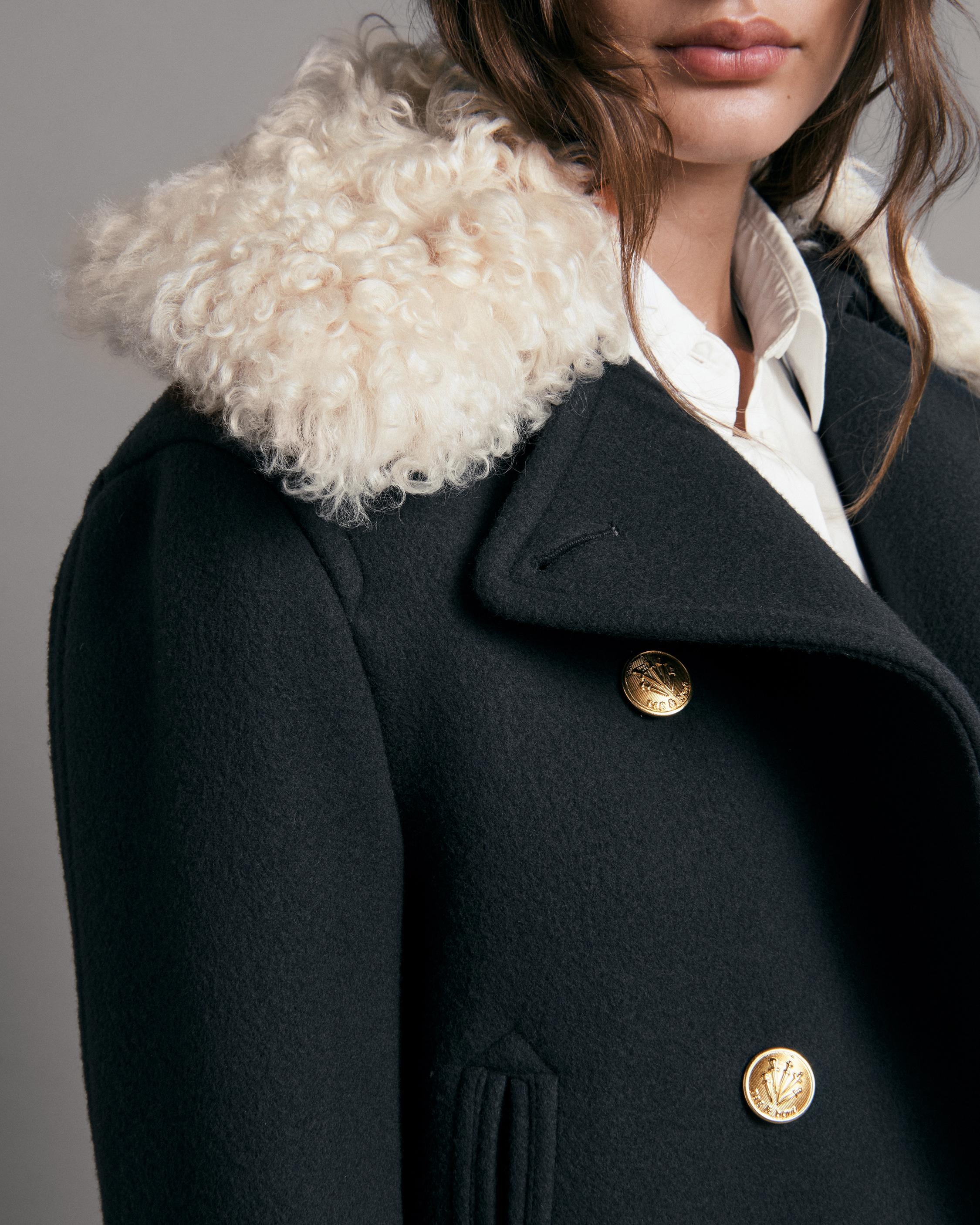 rag & bone Alfie Wool Peacoat Classic Fit Coat