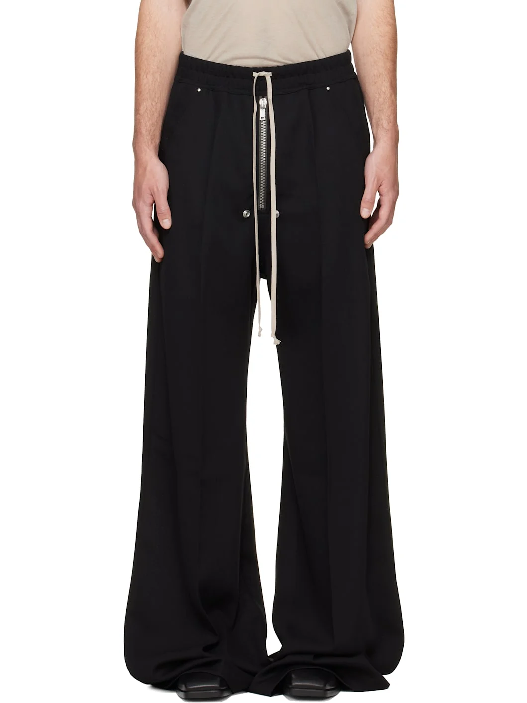 Black Tower Wide Bela Trousers - 1