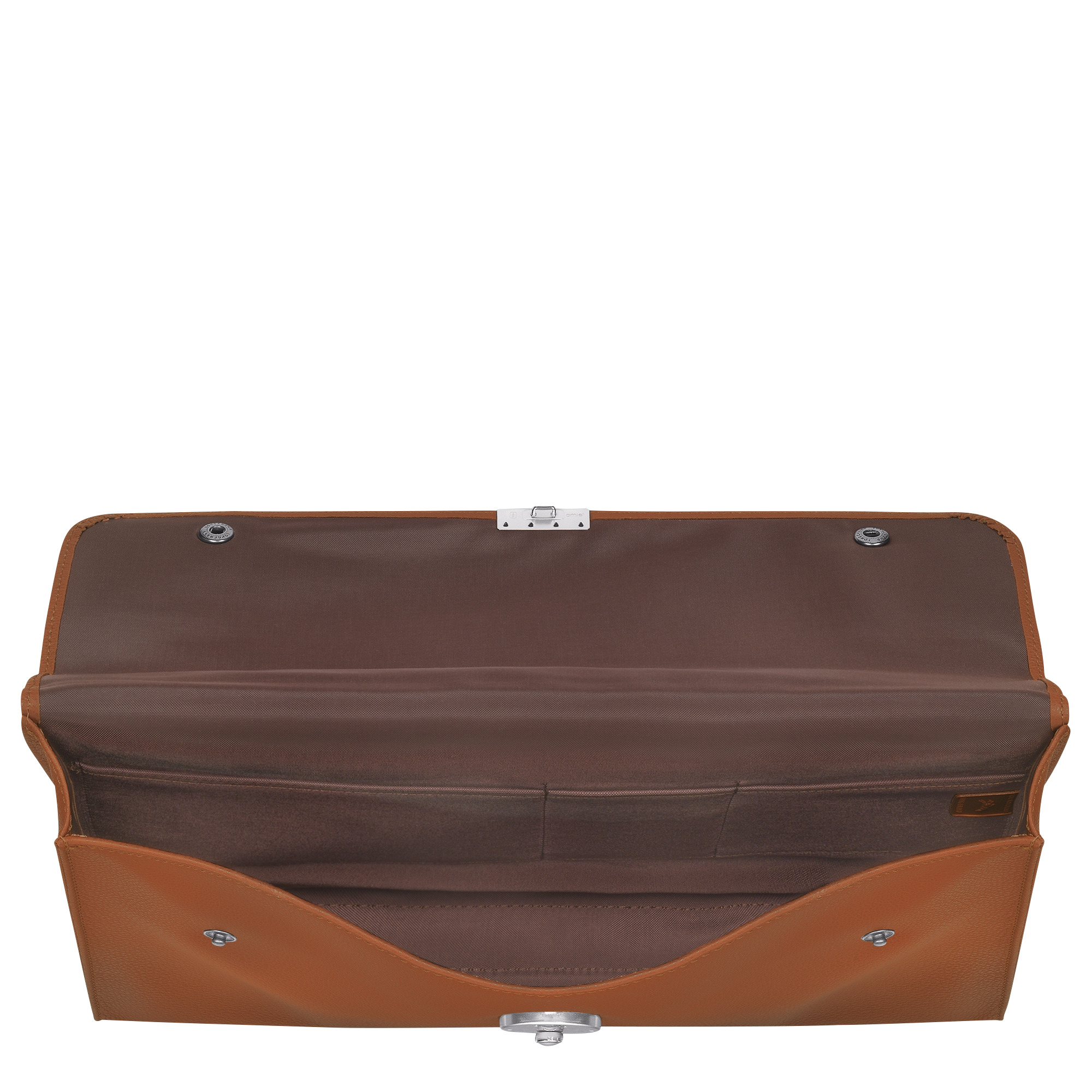 Le Foulonné S Briefcase Caramel - Leather - 5