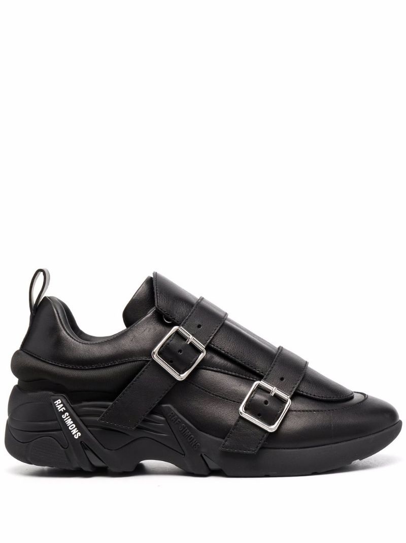 side-buckle sneakers - 1