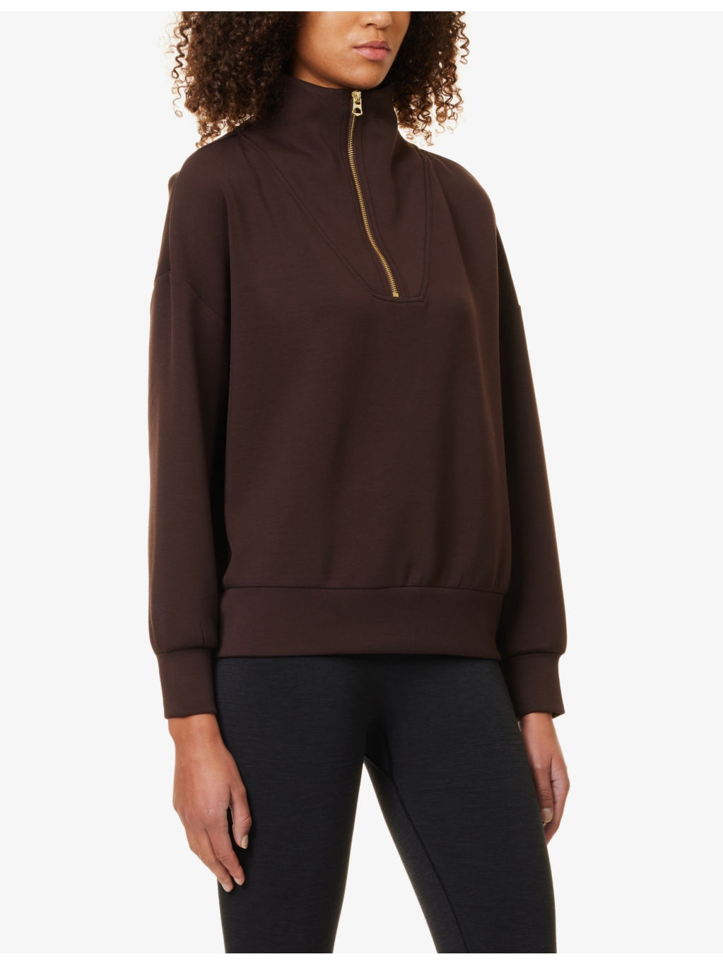 Hawley half-zip stretch-woven sweatshirt - 3