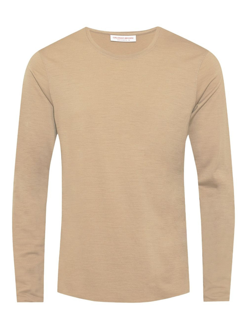 OB-T long-sleeve merino-wool T-shirt 1