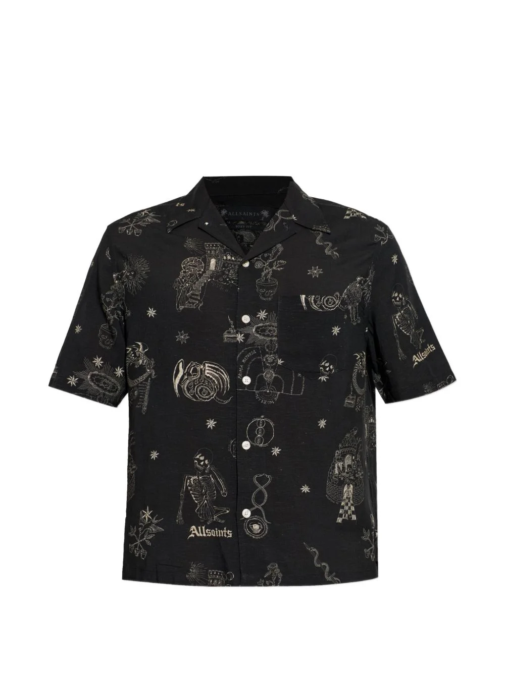 graphic-print shirt - 1