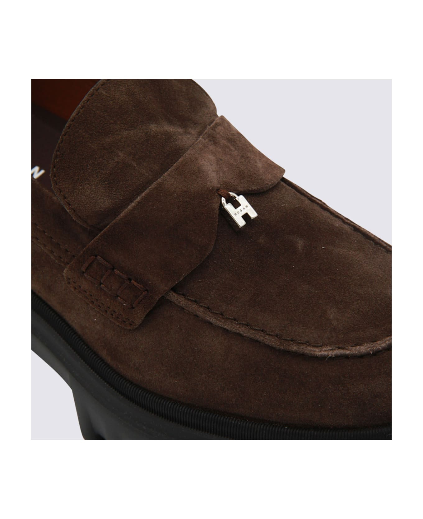 Brown Leather Loafers - 4