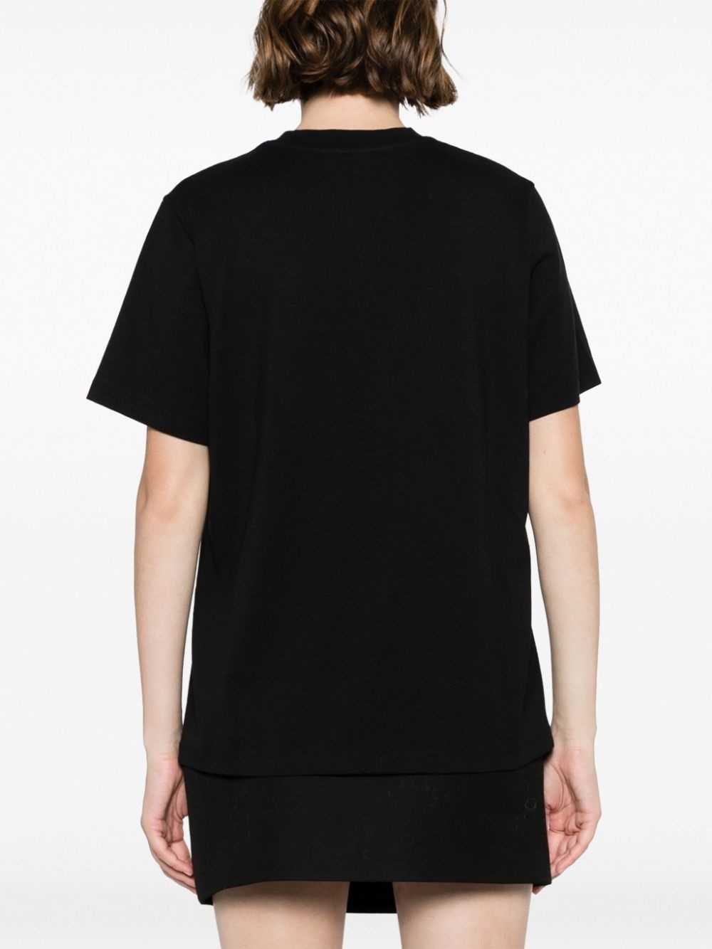 illustration-print cotton T-shirt - 4
