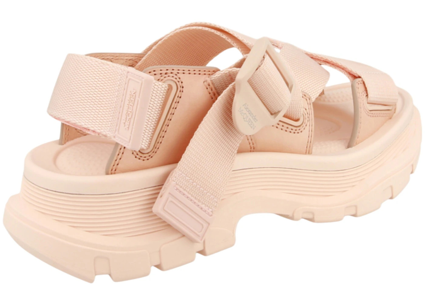 Alexander McQueen Tread-Sole Sandals Pink (Women's) - 3