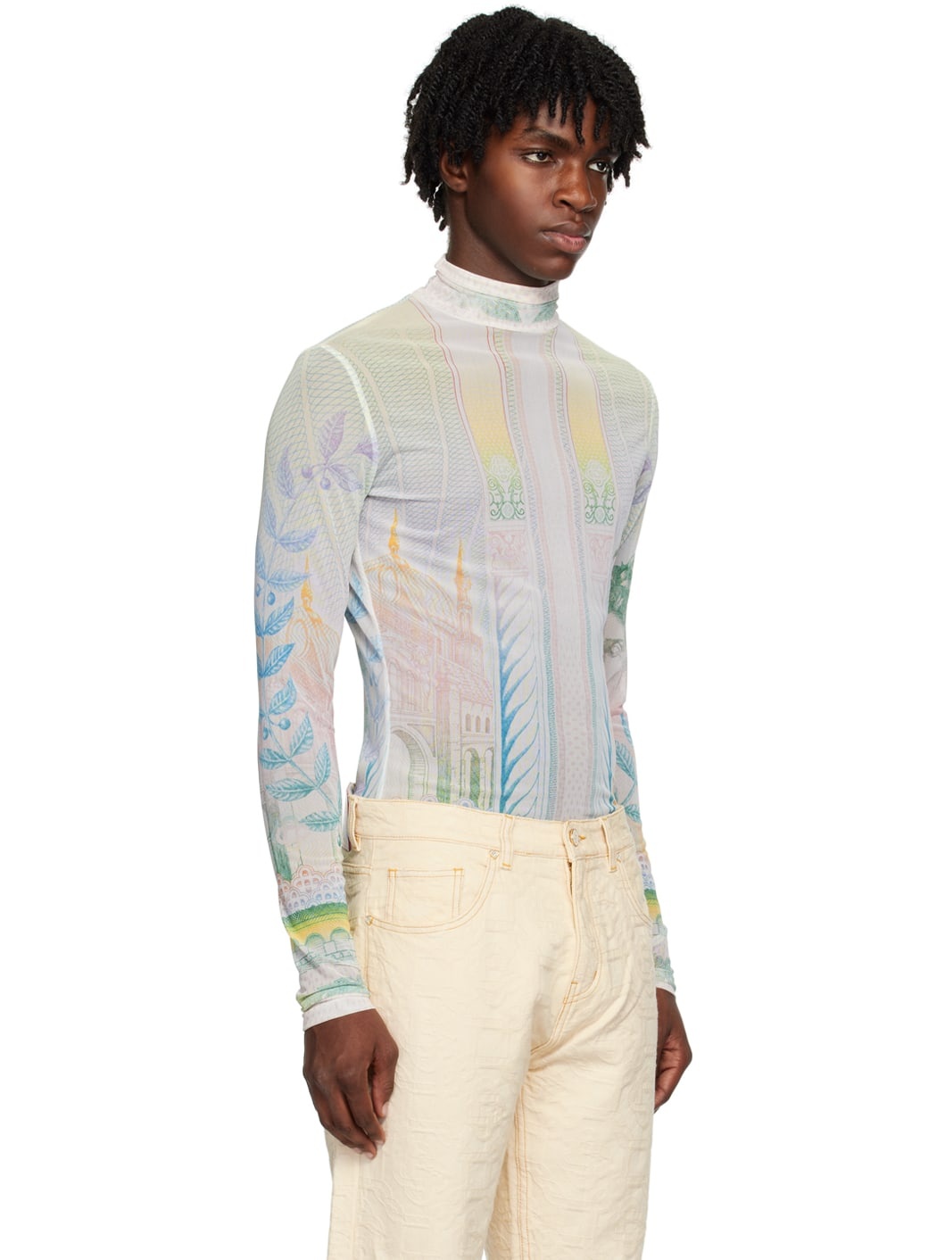 Multicolor 'La Monnaie' T-Shirt - 2