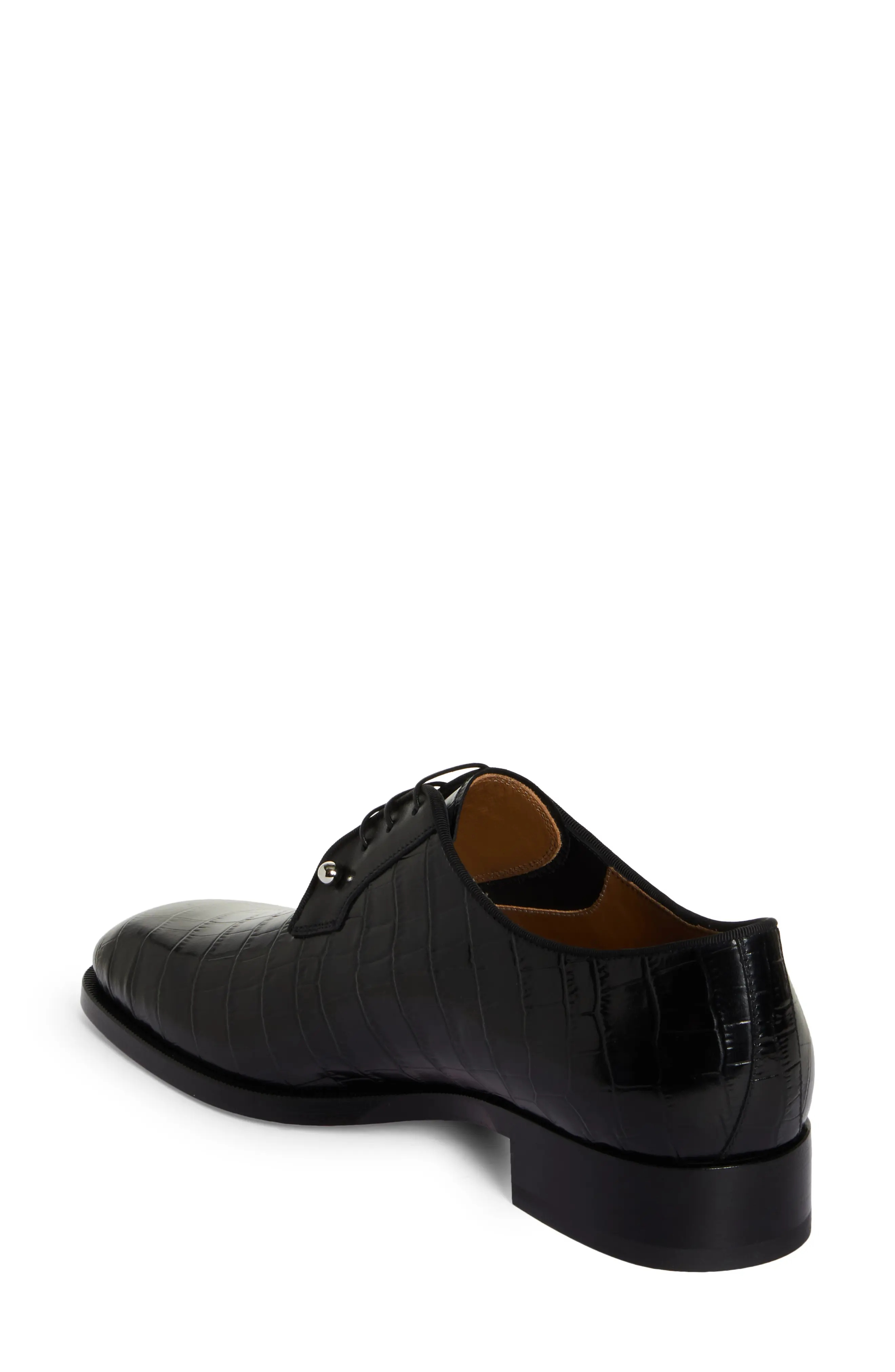 Chambeliss Croc Embossed Derby - 2