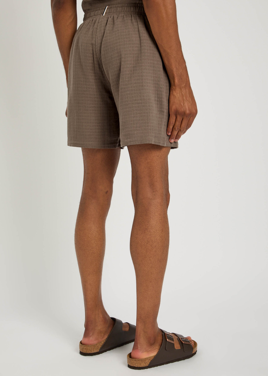 Boss Logo-embroidered Cotton Shorts - 3