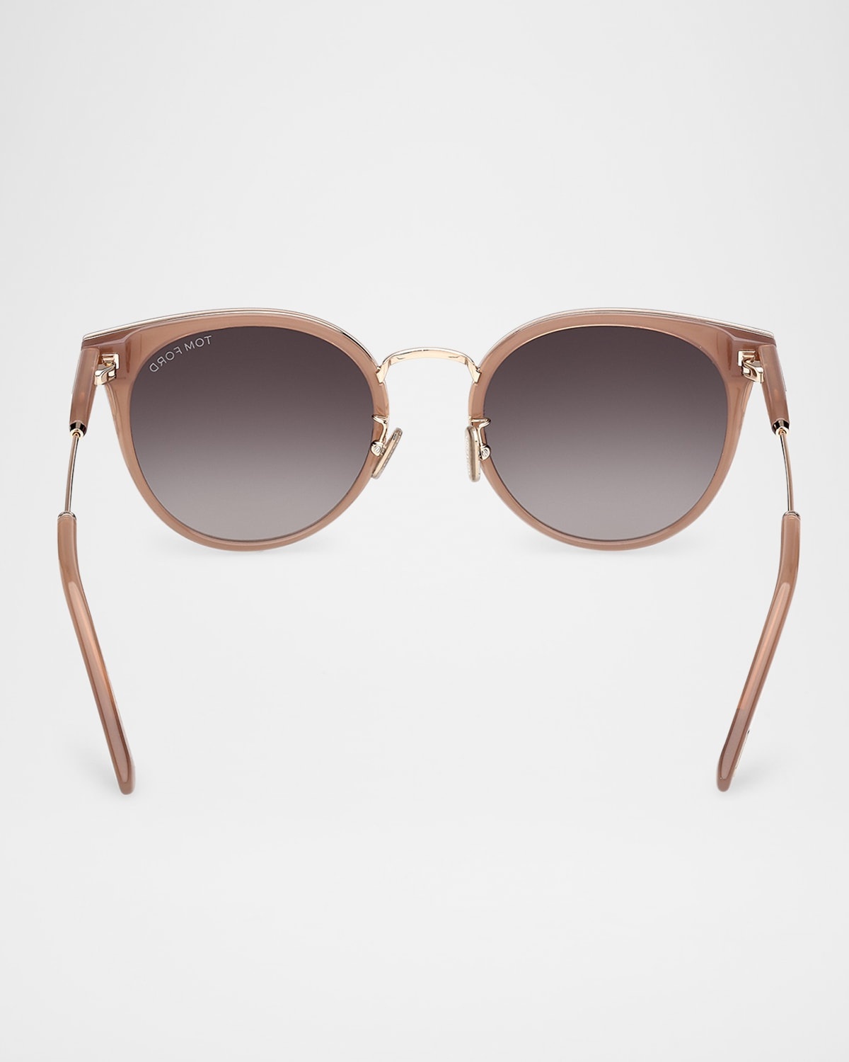 FT1244-KW Acetate Round Sunglasses - 5