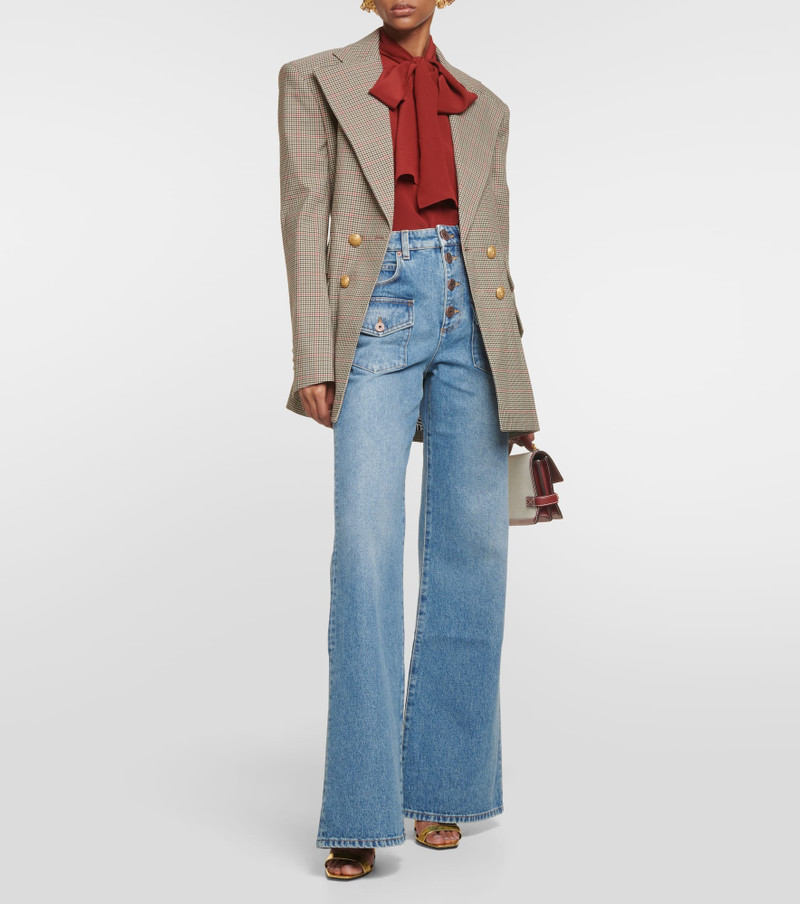 Balmain High-rise flared jeans outlook