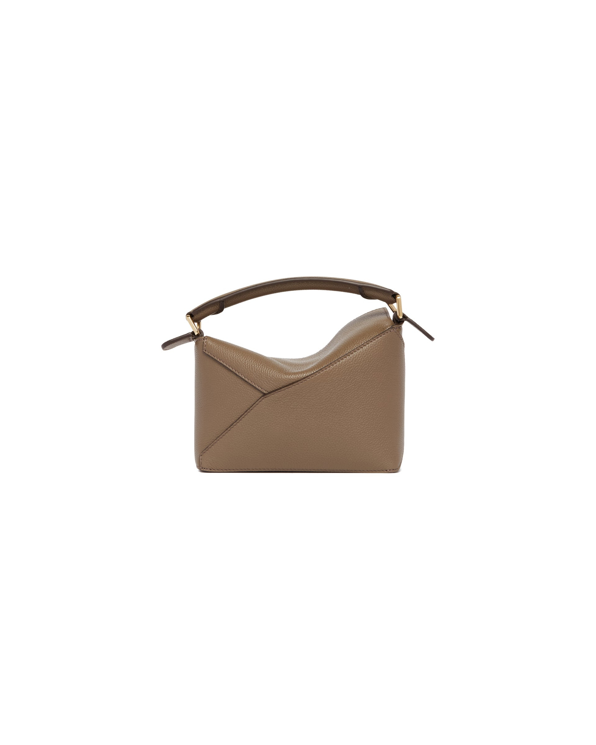 Brown Mini Puzzle Bag - 7