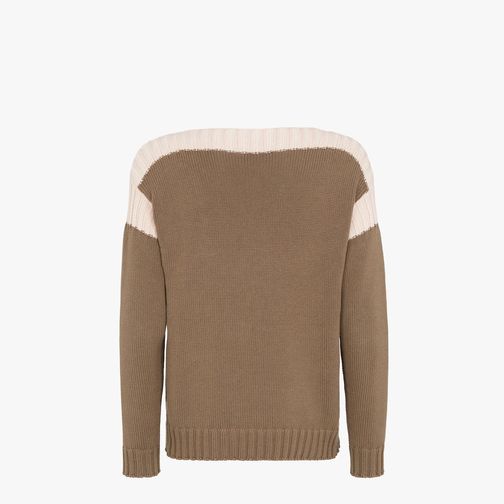 Multicolor cotton and cashmere jumper - 2