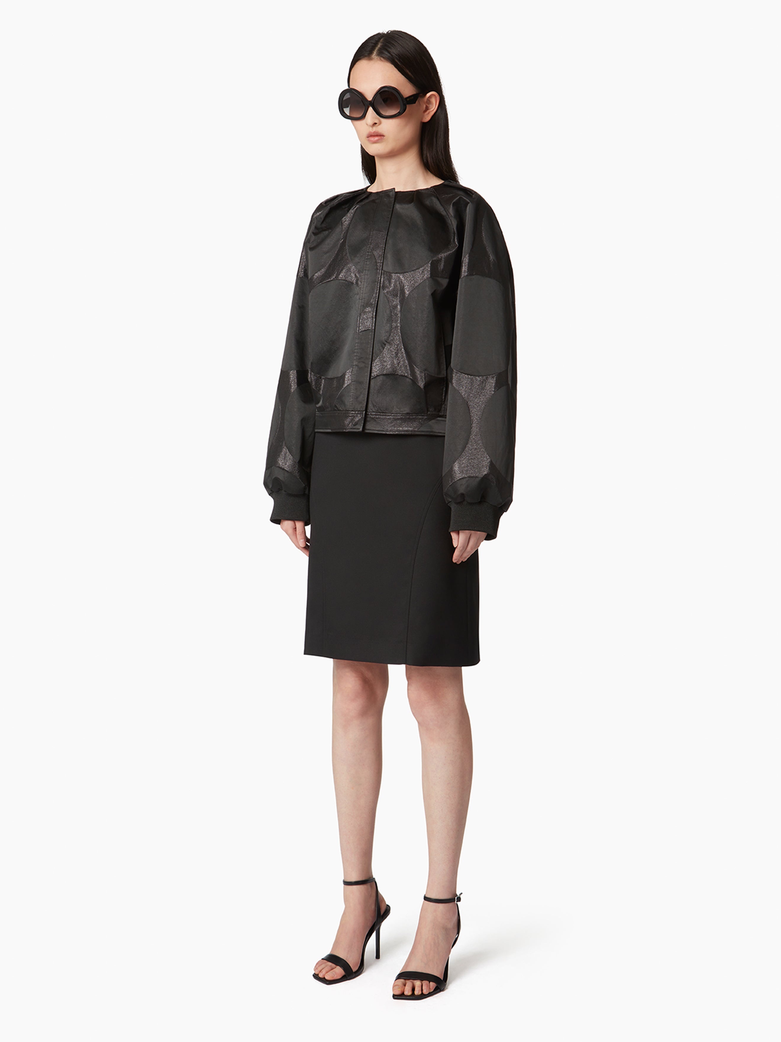LUREX BOMBER WITH POLKA DOTS - 2
