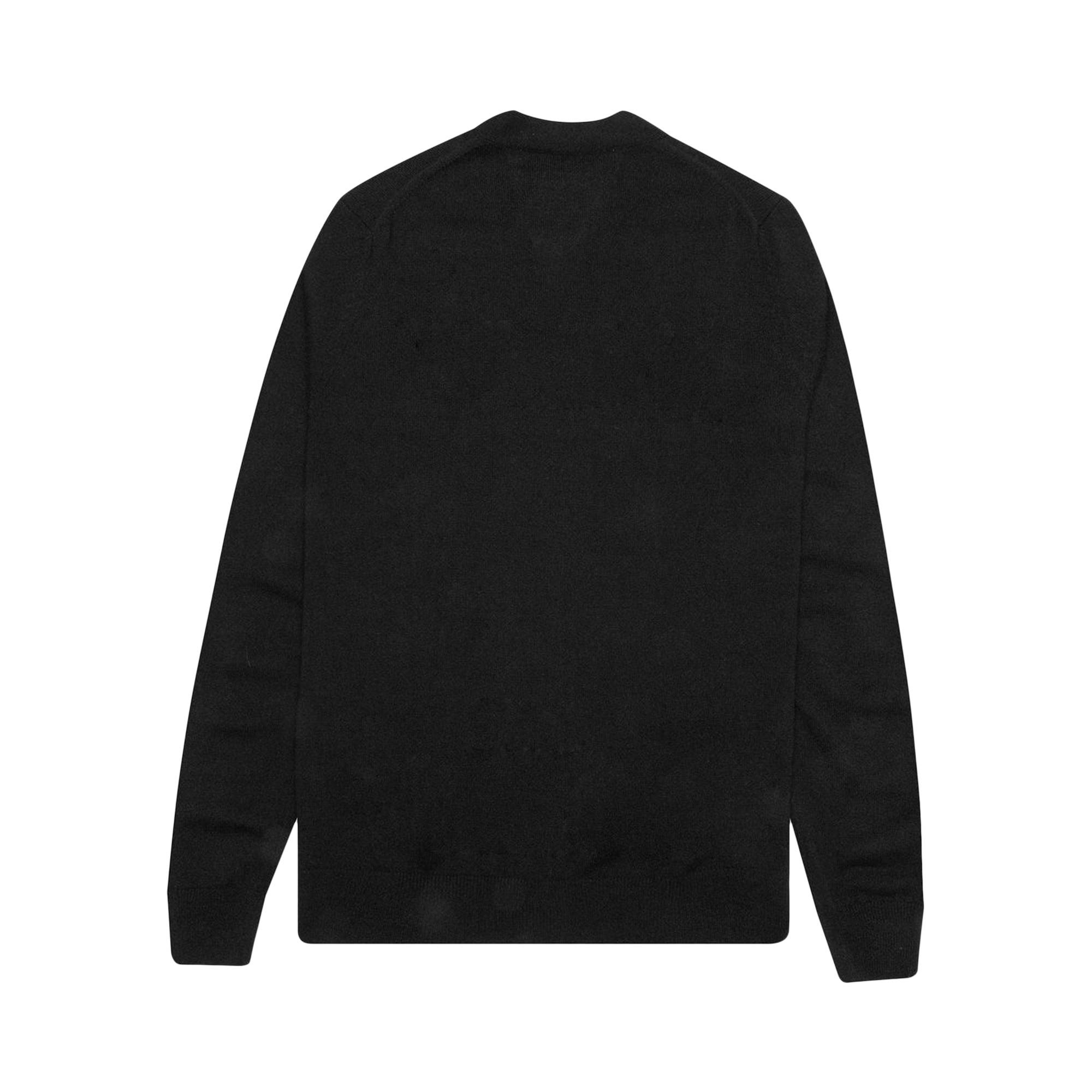 Comme des Garçons PLAY V-Neck Cardigan 'Black' - 2