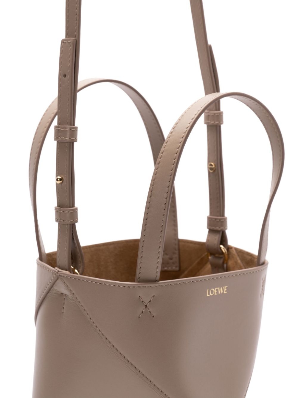 mini Puzzle Fold tote bag - 4