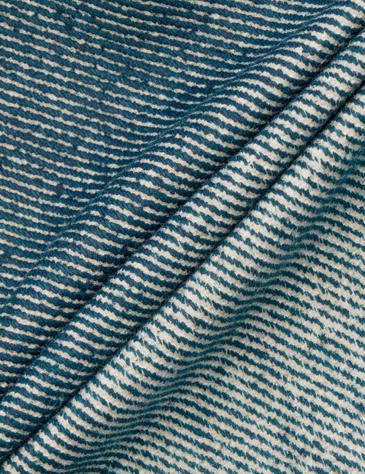 KAMON AND SEAGULL APPLIQUÉ WITH RUBBING PRINT FASHION FIT DENIM JACKET - 19