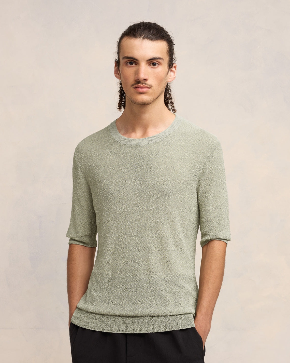 BOUCLE CREWNECK T-SHIRT - 3