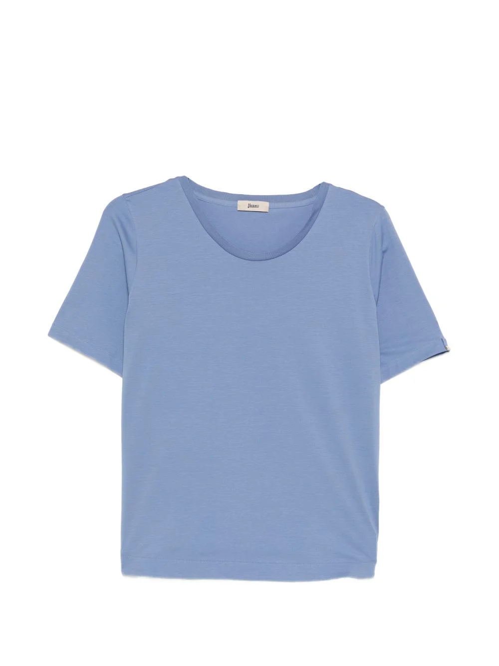 round-hem T-shirt - 1